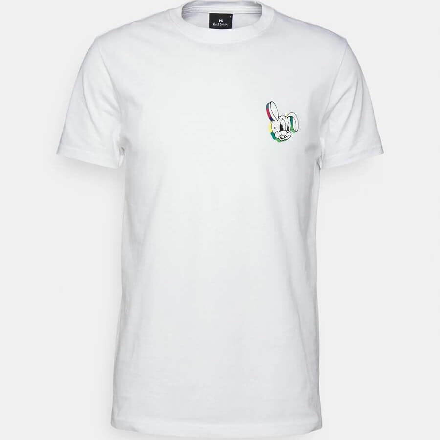 

Футболка PS Paul Smith Bunny Face, белый