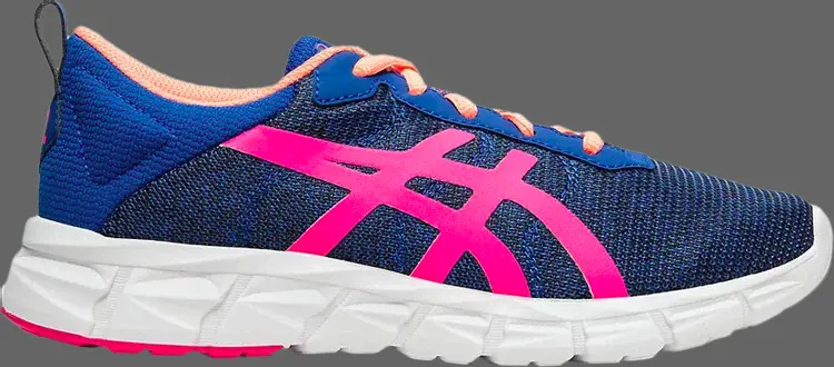 

Кроссовки gel quantum lyte big kid 'blue pink glow' Asics, синий