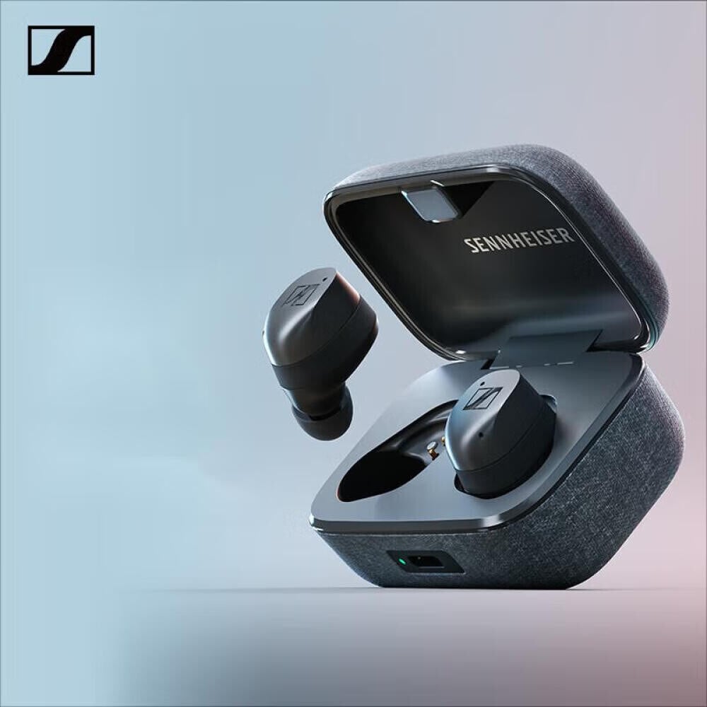 

Спортивные наушники Sennheiser MOMENTUM True wireless с шумоподавлением, серый