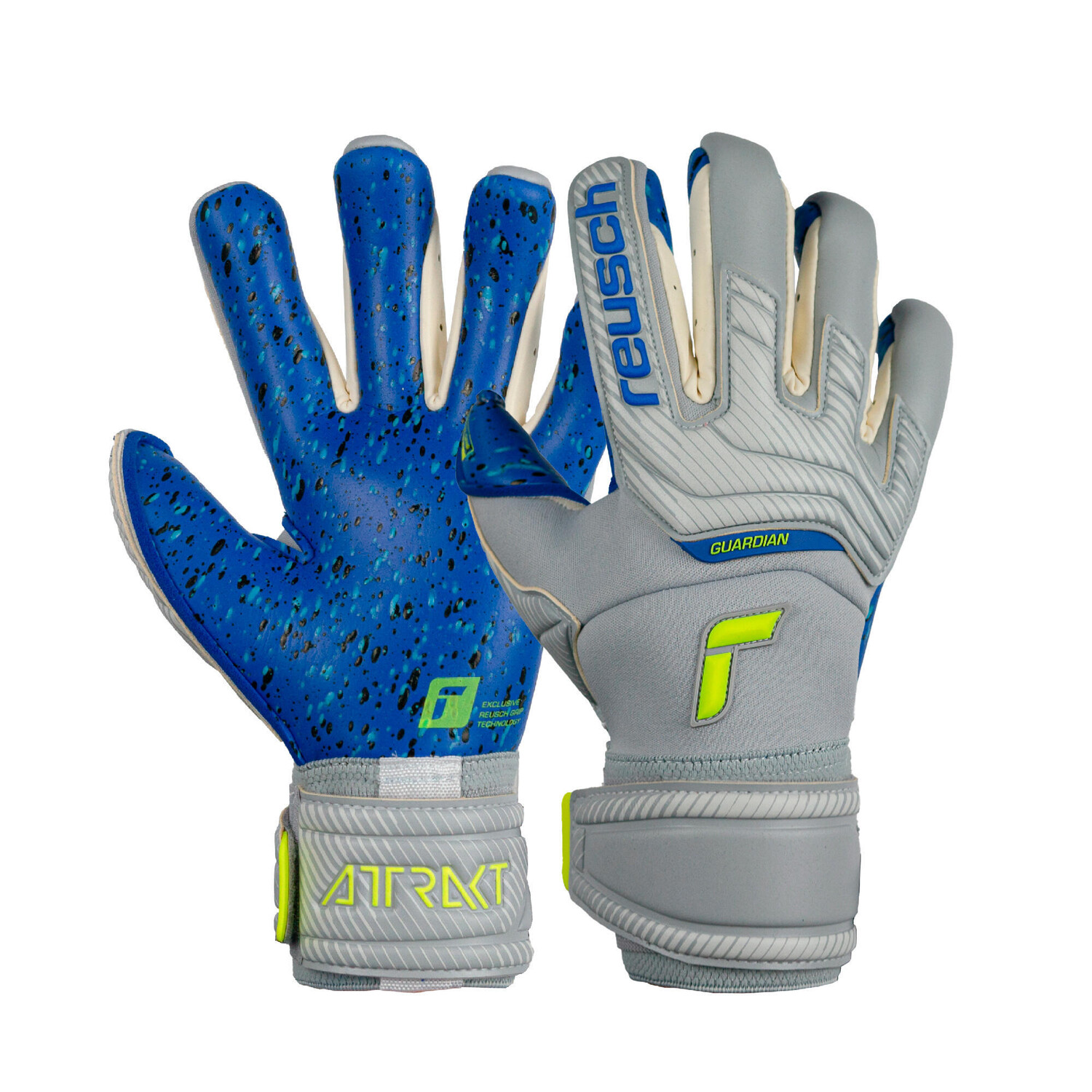 

Вратарские перчатки Reusch Attract Freegel Silver Junior, серый