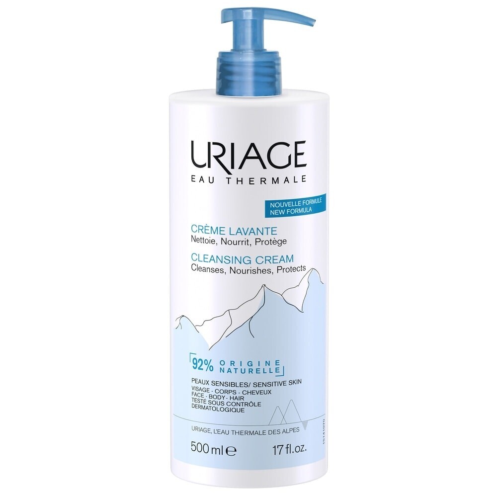 

URIAGE Eau Thermale Cleansing Cream сливочный очищающий гель 500мл