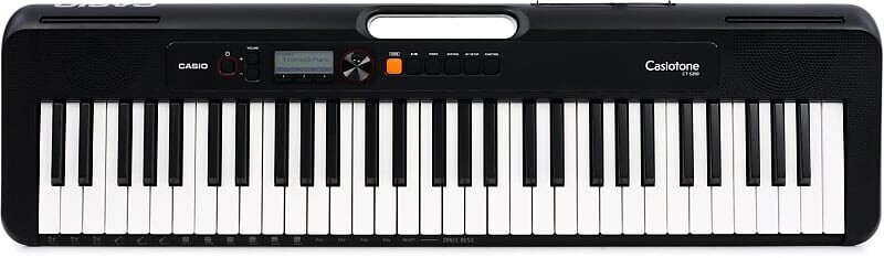 

Casio Casiotone CT-S200 61-клавишная портативная клавиатура-аранжировщик - черный CT-S200BK