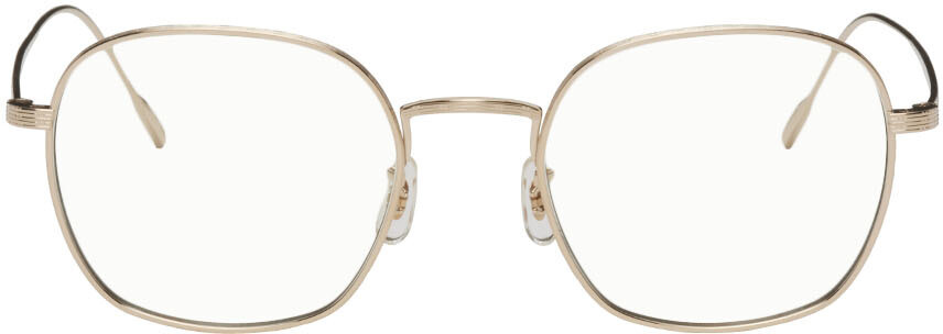 

Золотые очки Adès Oliver Peoples