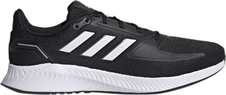 Кроссовки Adidas Run Falcon 2.0 'Black White', черный кроссовки adidas neo run falcon shoes 2 0 white белый