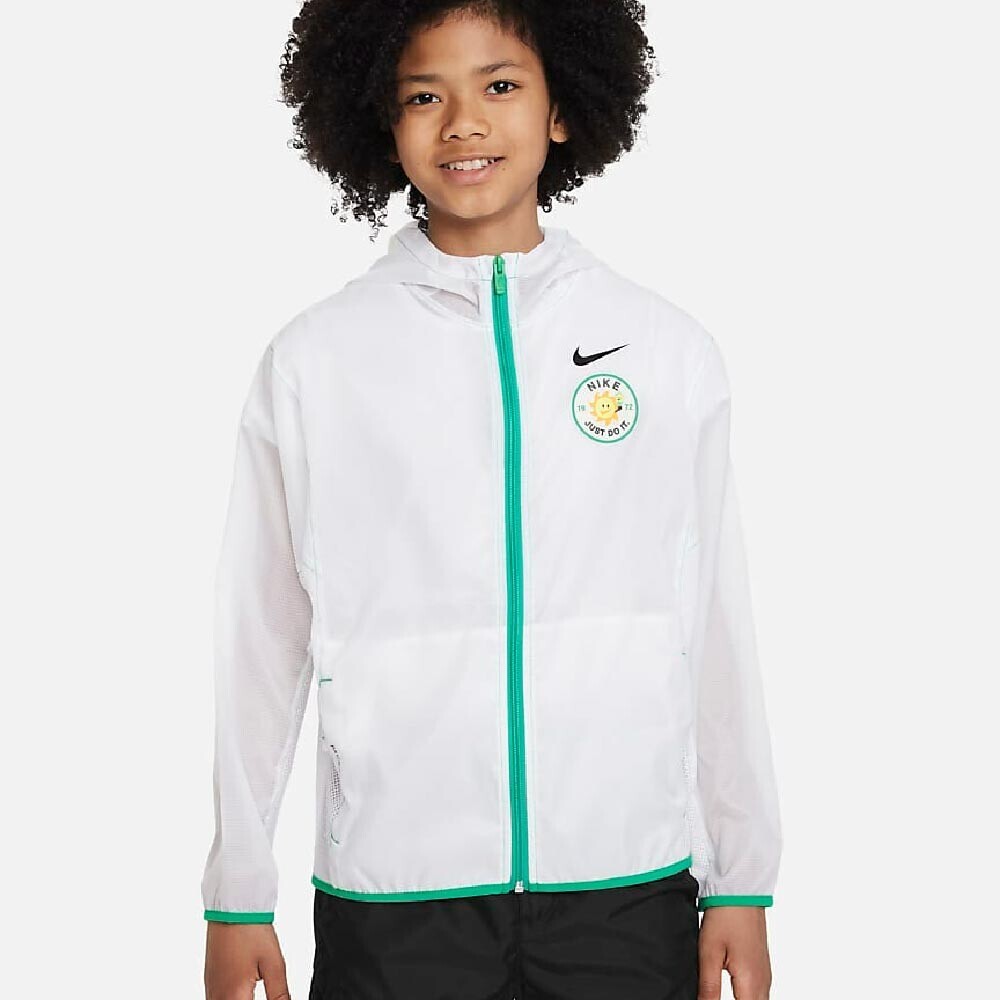 

Куртка Nike Sportswear Big Kids', белый/зеленый