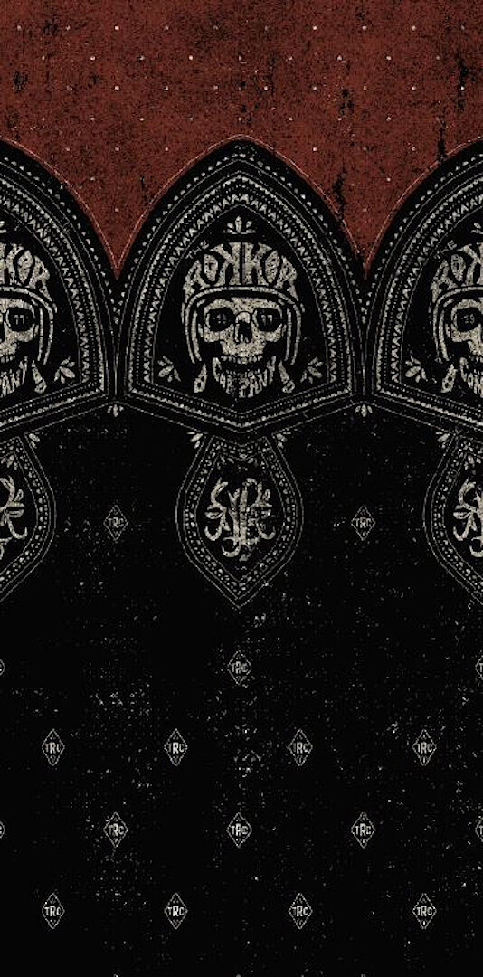 

Шарф-труба Rokker Skull , черный