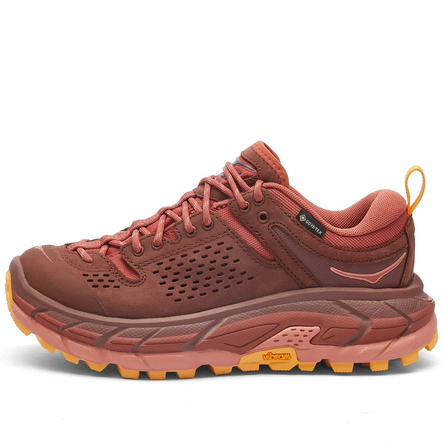 

Кроссовки Hoka One One Tor Ultra Lo, красно-коричневый/желтый