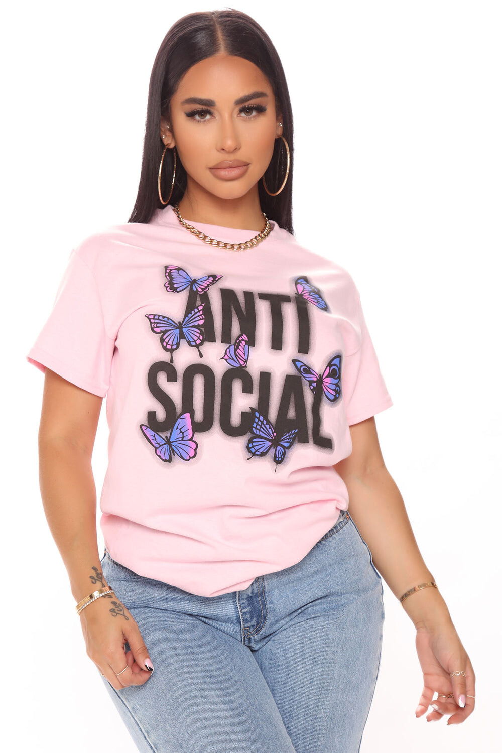 

Топ Fashion Nova MGA1522, розовый