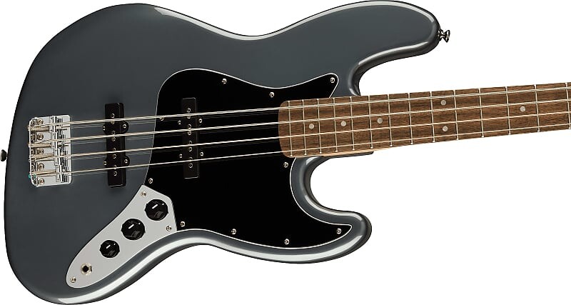 

Squier Affinity Jazz Bass с грифом Laurel 2020–2021 Charcoal Frost Metallic 0378601569