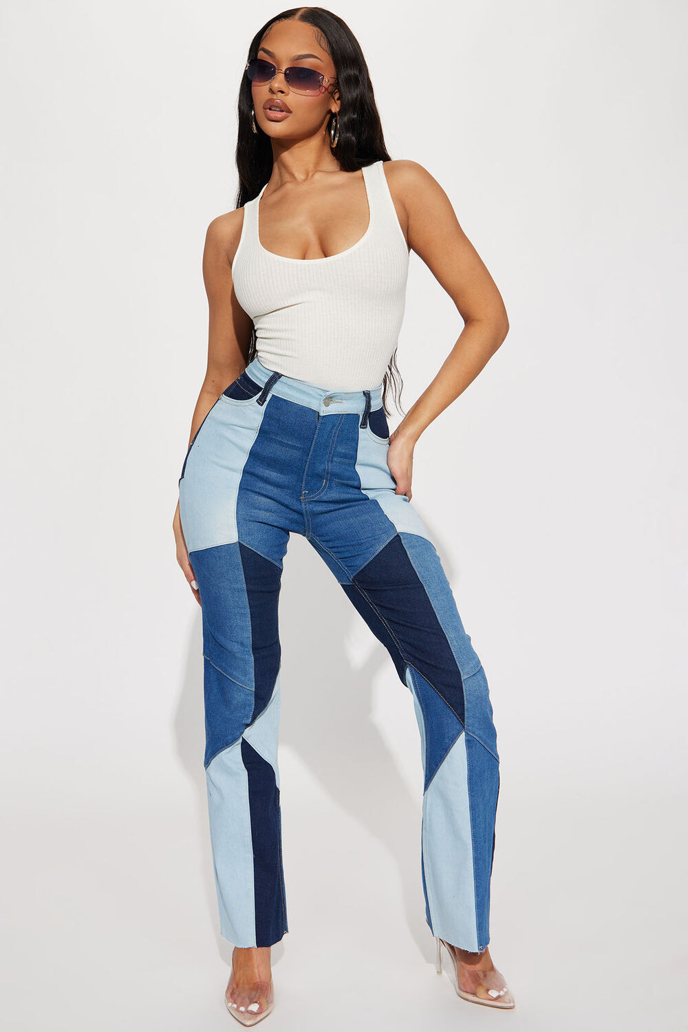 

Джинсы Fashion Nova Y2205MED, синий