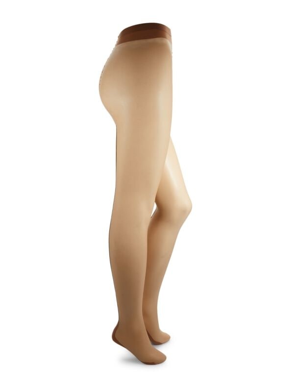 

Прозрачные колготки на высоком каблуке Falke Beige