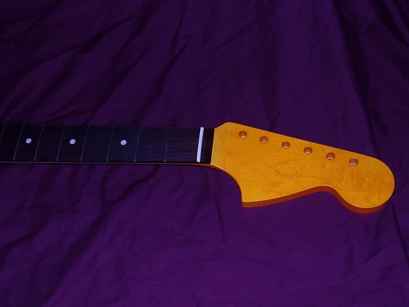 

22 лада Relic 7.25 Radius C shape Jaguar Mustang Allparts Fender Licensed Кленовый гриф Jaguar Neck