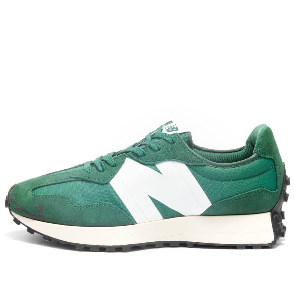 

Кроссовки New Balance 327 Team Forest Green, зеленый (Размер 43 RU)