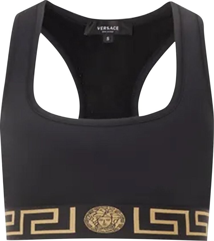 

Бюстгальтер Versace Sports Bra 'Black', черный