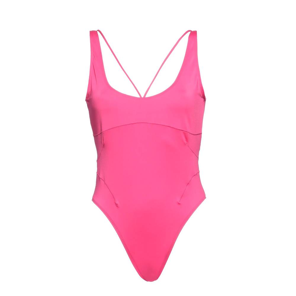 

Купальник Jacquemus One-piece, ярко-розовый