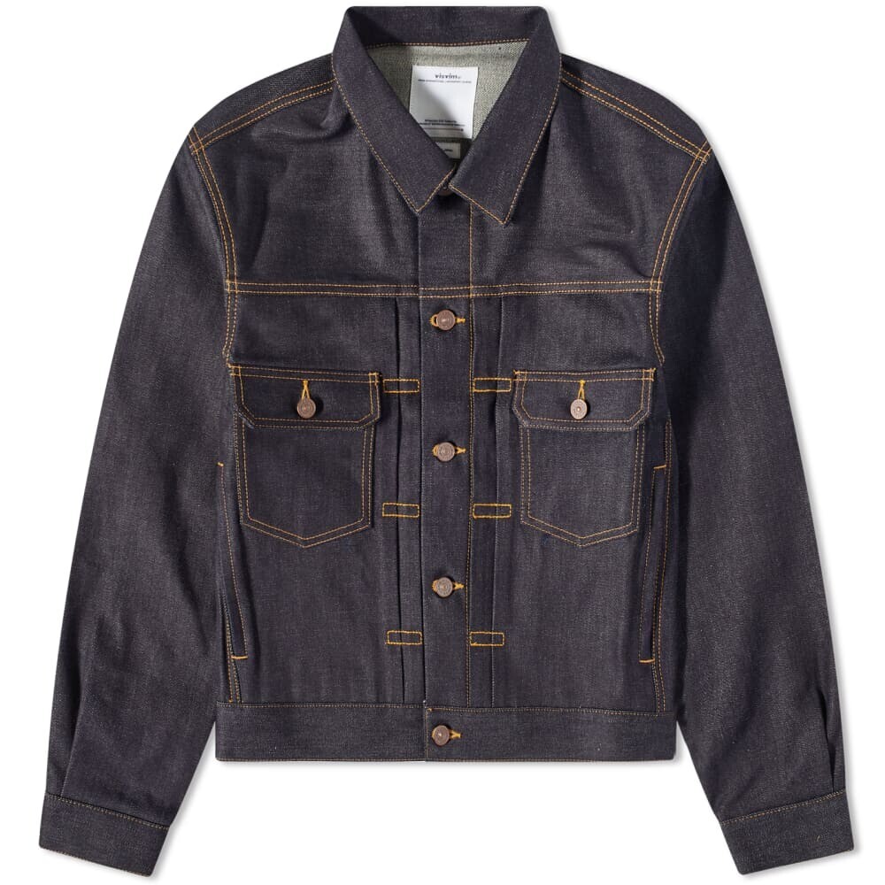 

Немытая джинсовая куртка ivism 101 Visvim