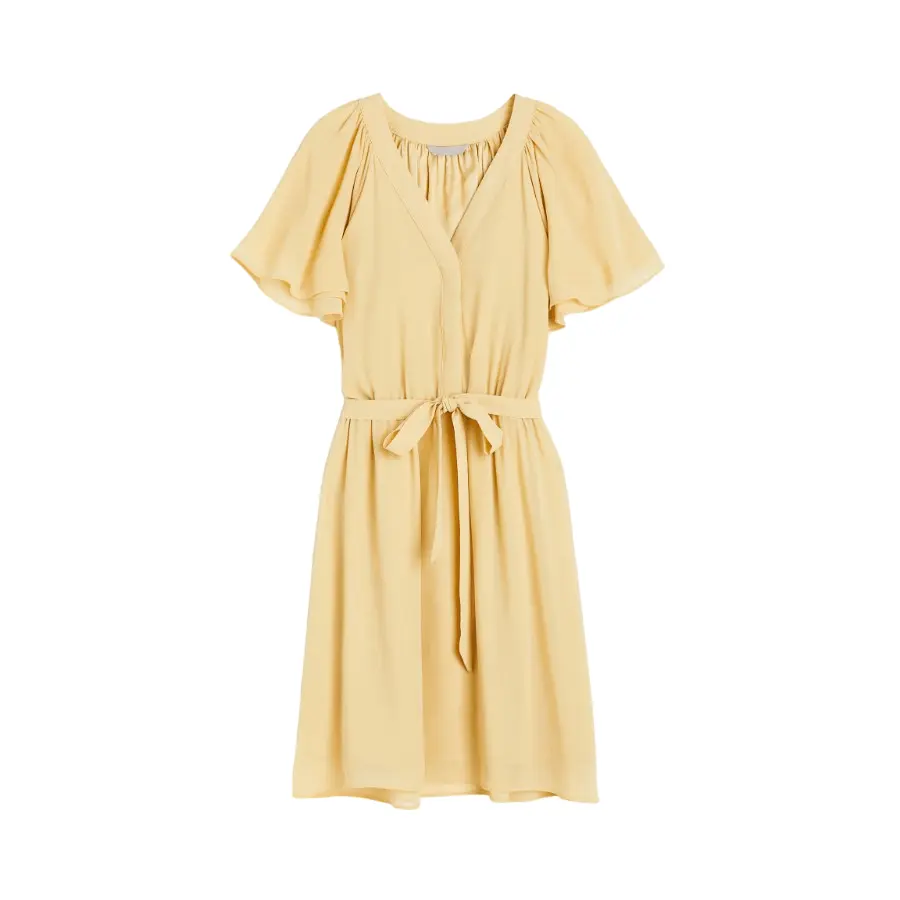 

Платье H&M Chiffon, желтый