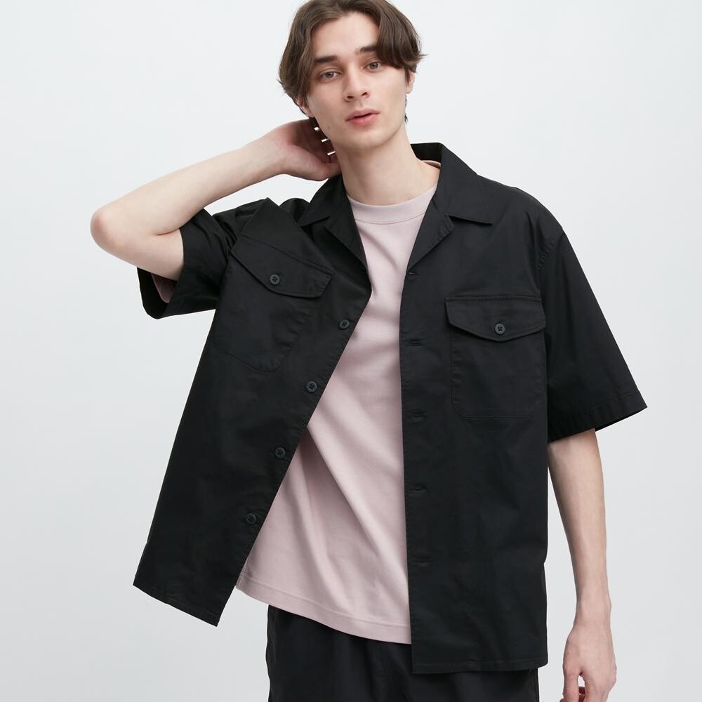 

Рубашка Uniqlo, черный