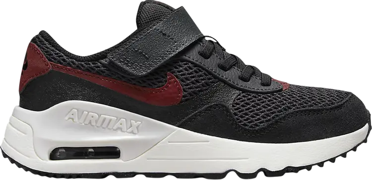 

Кроссовки Nike Air Max SYSTM PS 'Black Team Red', черный
