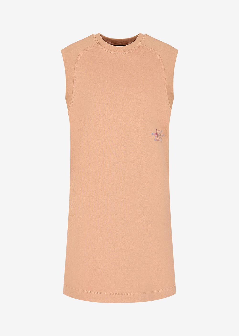 

Короткое платье Armani Exchange, бежевый