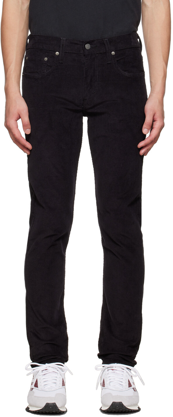 

Черные зауженные джинсы 512 Levi's
