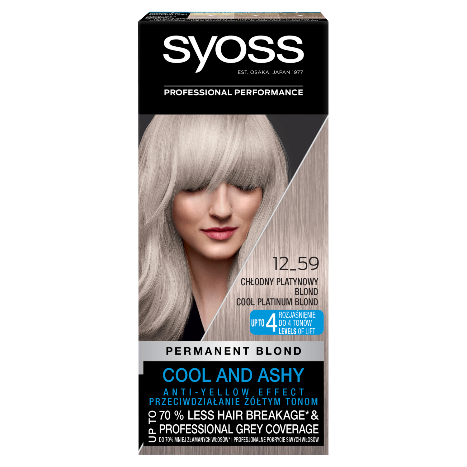 Заказать Syoss Blond Cool Blonds краска для волос 12-59 холодный платиновый  блонд, 1 упаковка – цены, описание и характеристики в «CDEK.Shopping»