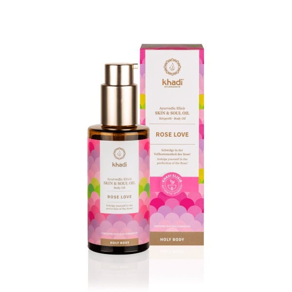 

Khadi Питательное масло для тела Skin & Soul Rose Love 100 мл