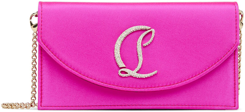 

Розовая сумка через плечо Loubi54 Christian Louboutin, Розовый