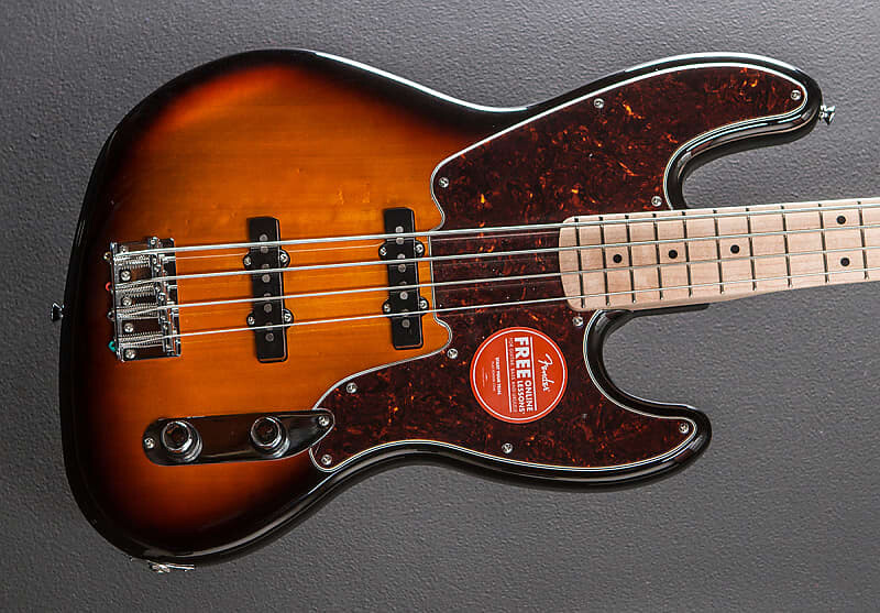 

Paranormal Jazz Bass '54 - 3 цвета солнечных лучей Squier