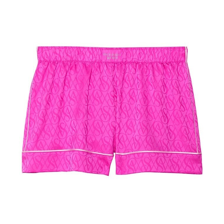 

Шорты Victoria's Secret Satin, ярко-розовый
