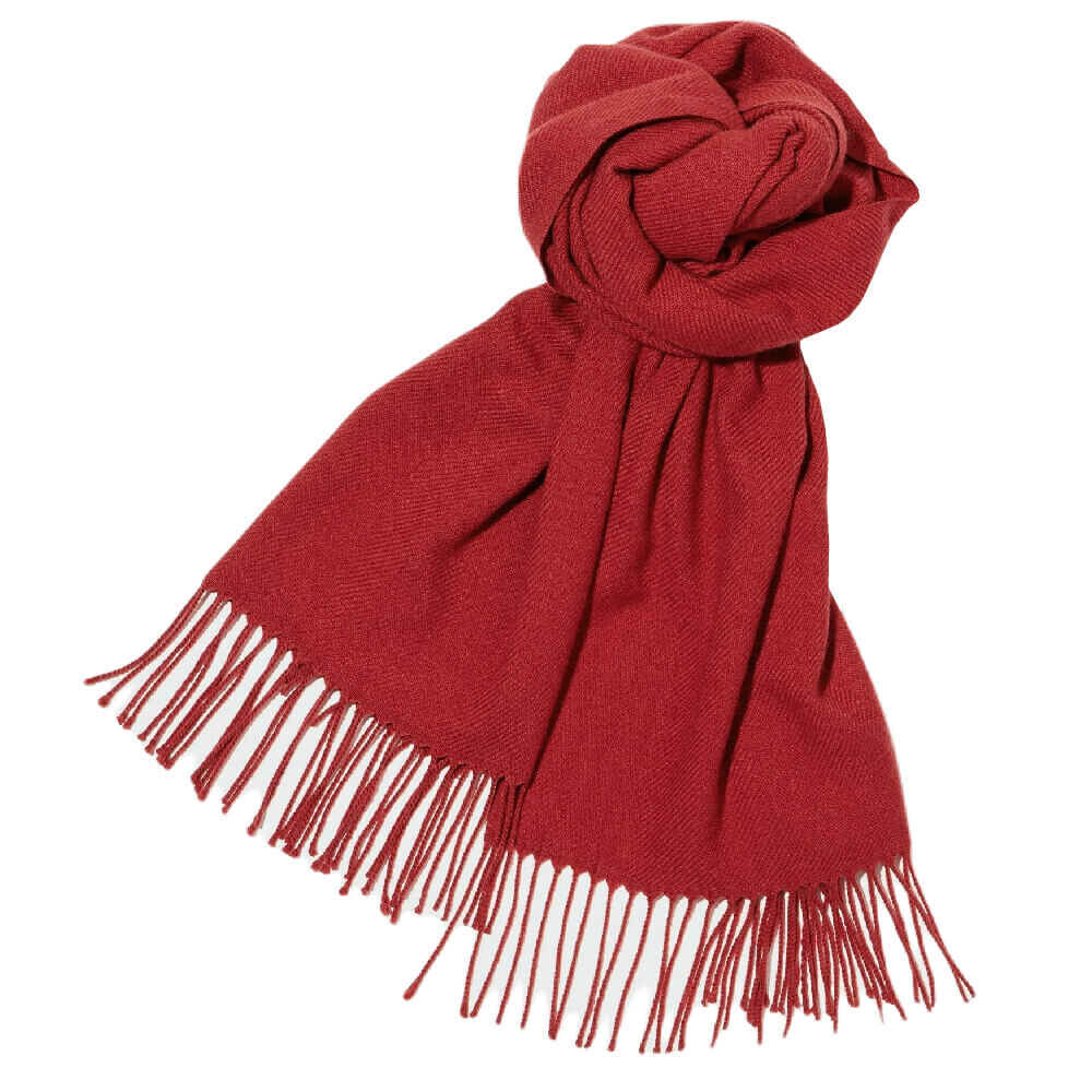 

Шарф Uniqlo Heattech, красный