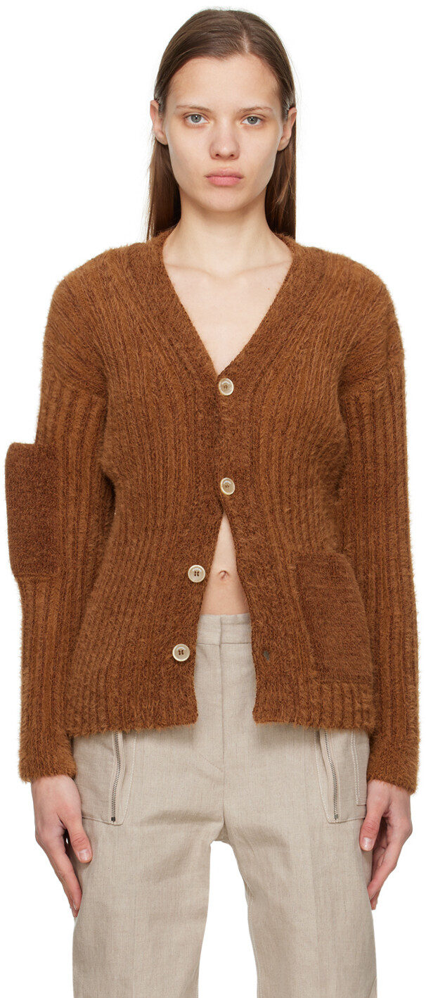 

Коричневый Кардиган Le Papier 'Le Cardigan Neve' Jacquemus