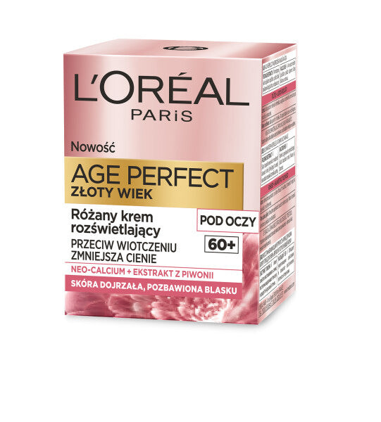 

L'Oreal Paris Крем для век Age Perfect Golden Age 60+ с эффектом розы 15мл