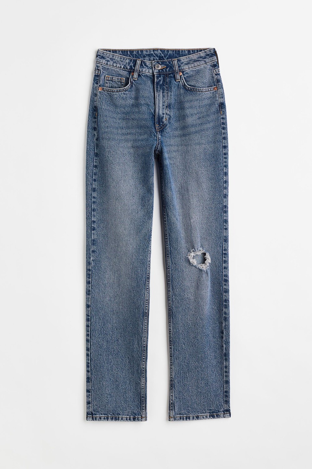 

Джинсы H&M Vintage Straight High, синий