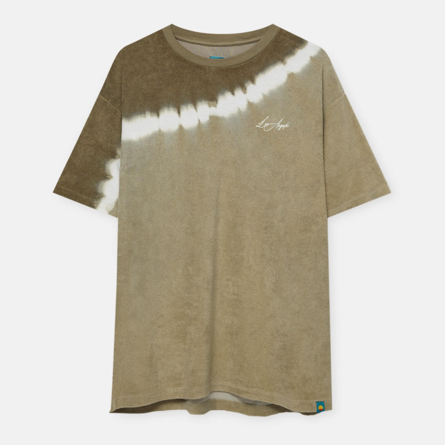 

Футболка Pull&Bear Primavera Sound Tie-dye, светло-коричневый