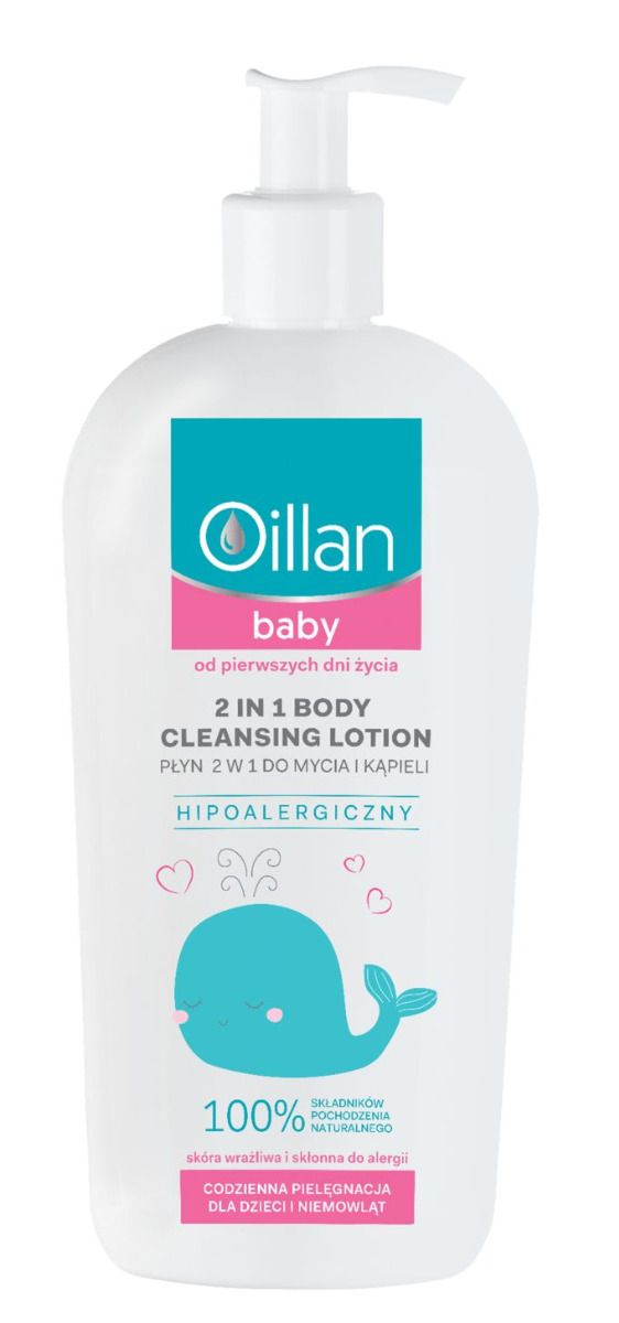 Oillan Baby жемчужная ванна для детей, 750 ml