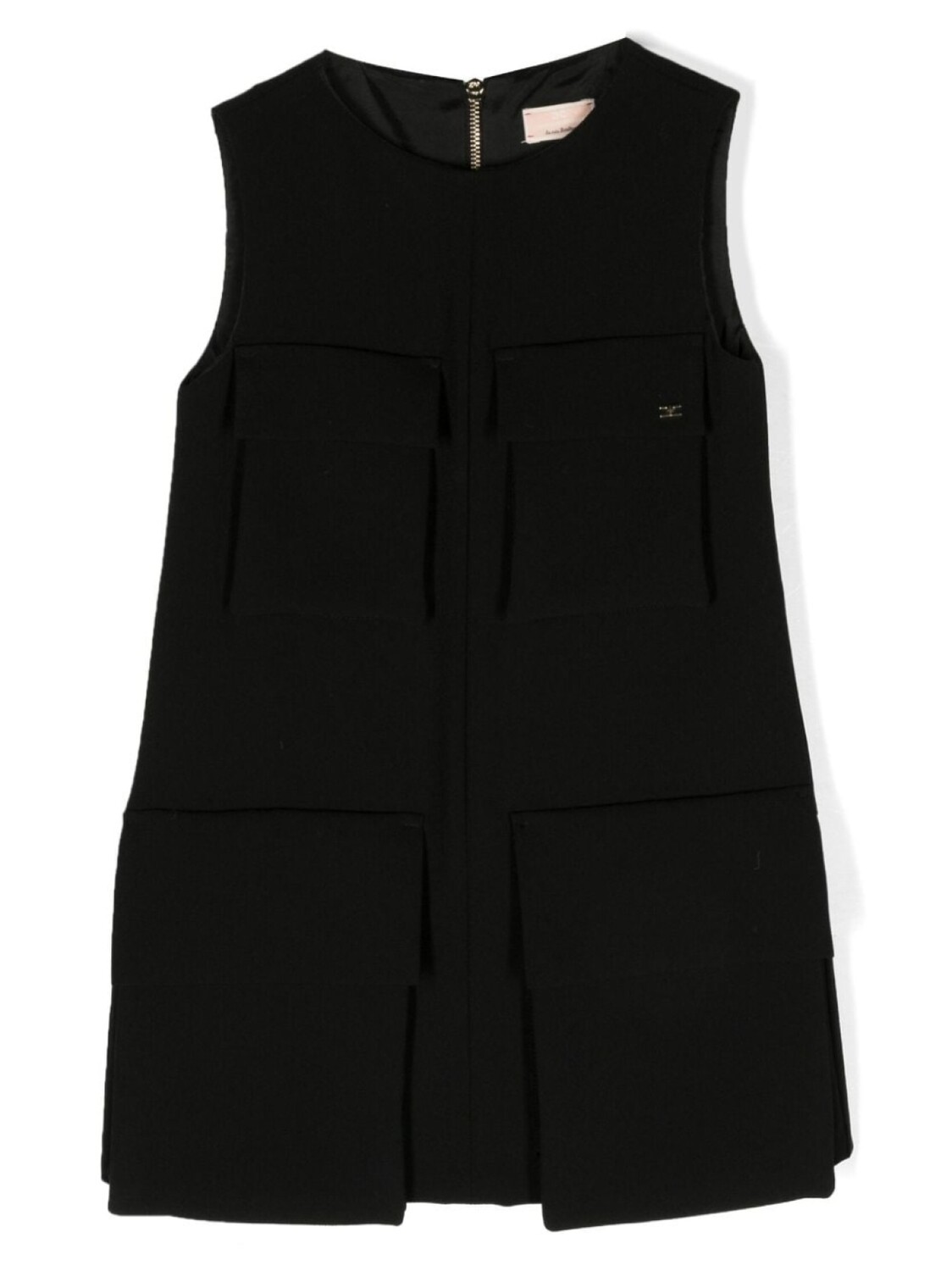 

Платье без рукавов Elisabetta Franchi La Mia Bambina, черный