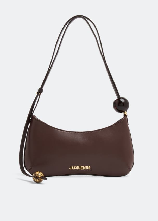 

Сумка JACQUEMUS Le Bisou Perle bag, коричневый