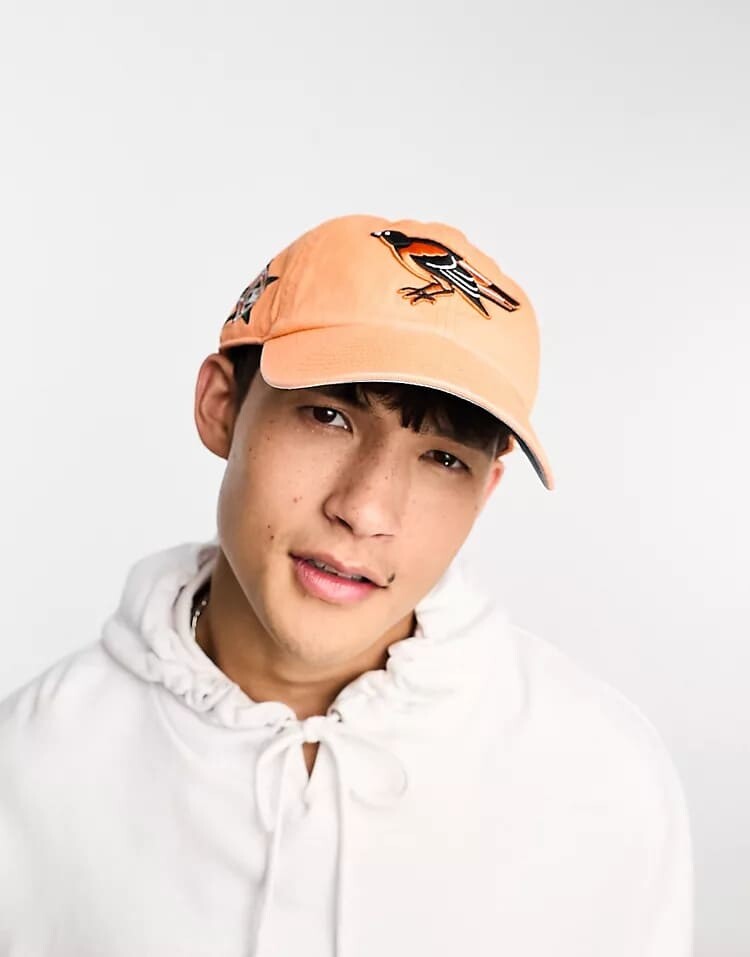 

Бейсболка с вышивкой 47 Brand Baltimore Orioles, оранжевый