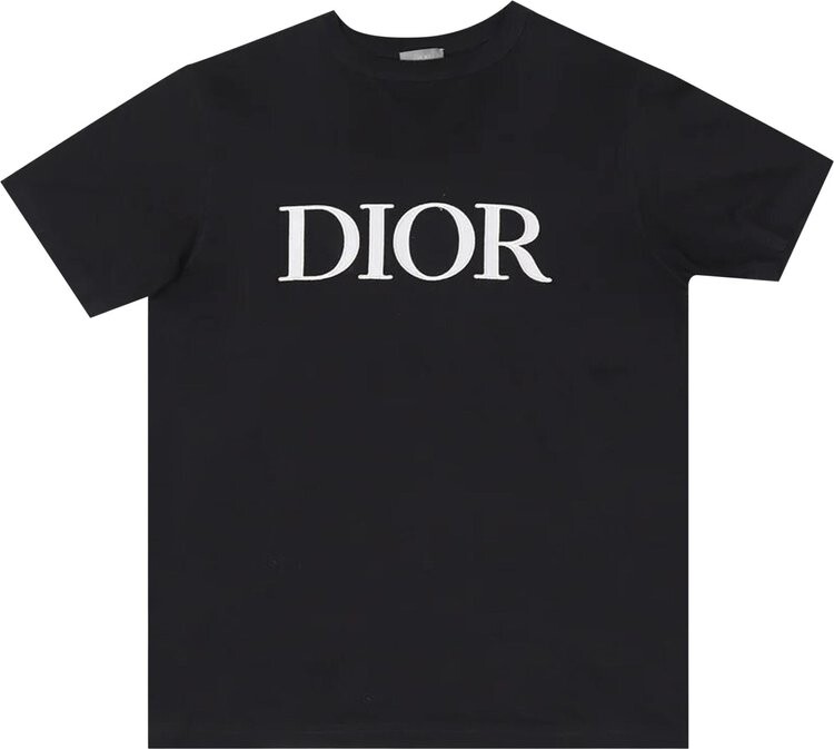 

Футболка Dior Logo T-shirt 'Black', черный