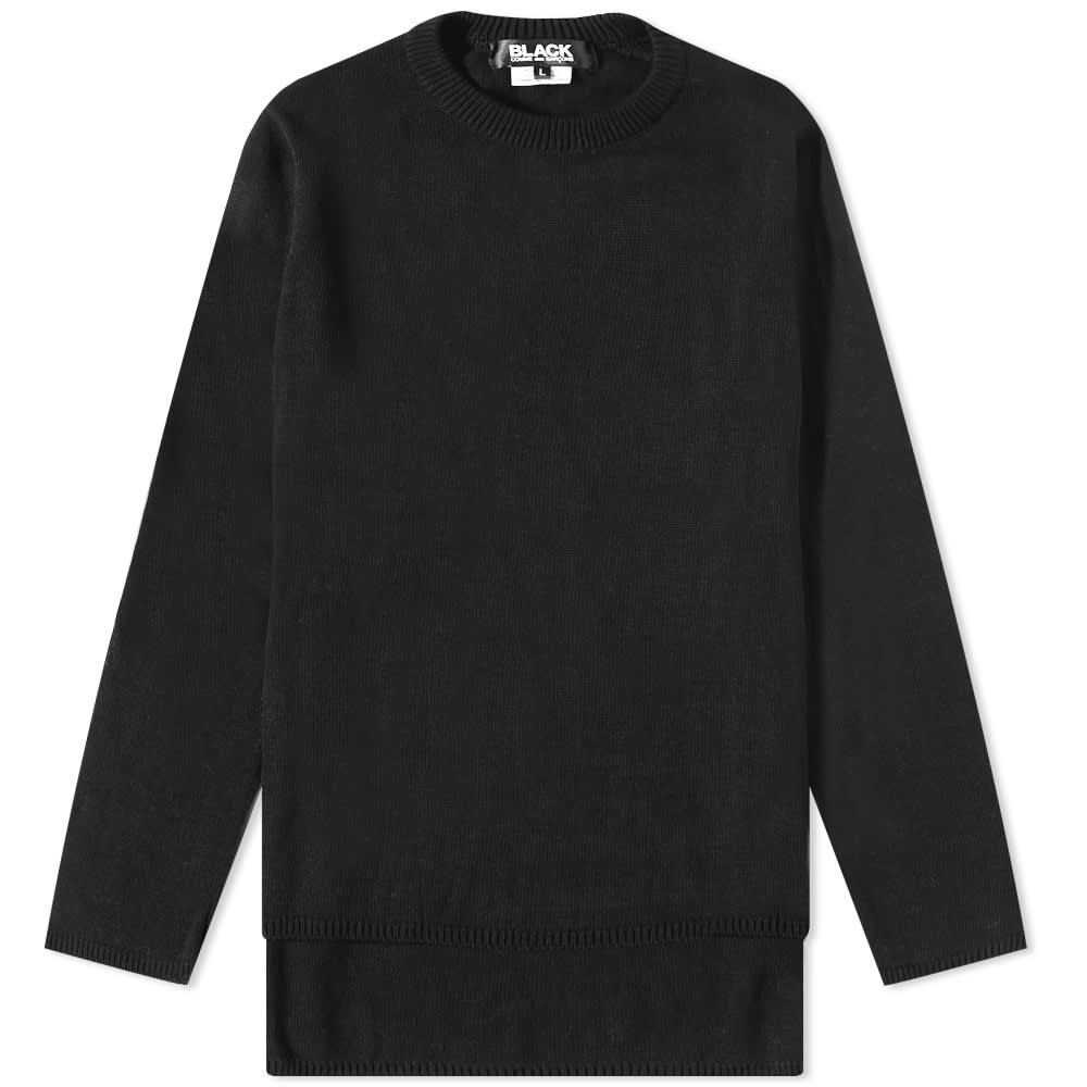 

Джемпер Comme des Garçons Black Intarsia Crew Knit, Черный