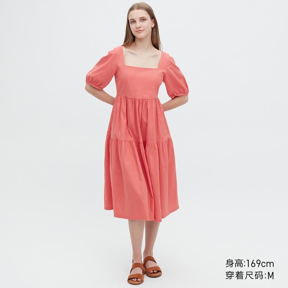 

Рубашка Uniqlo, розовый