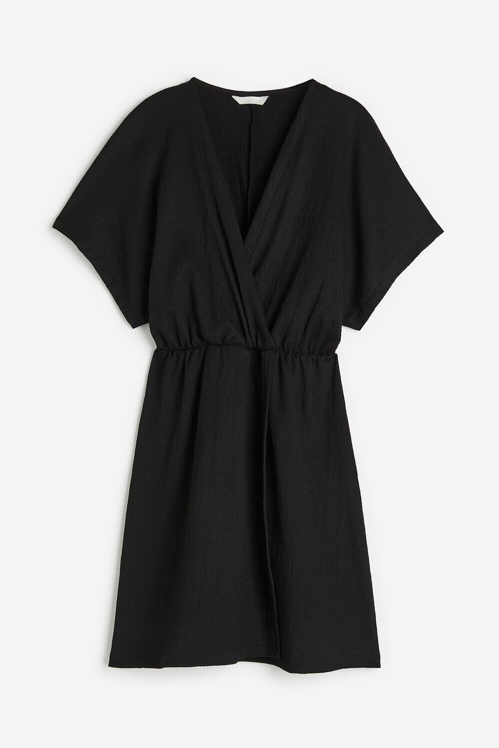 

Платье H&M Crinkled Wrap, черный