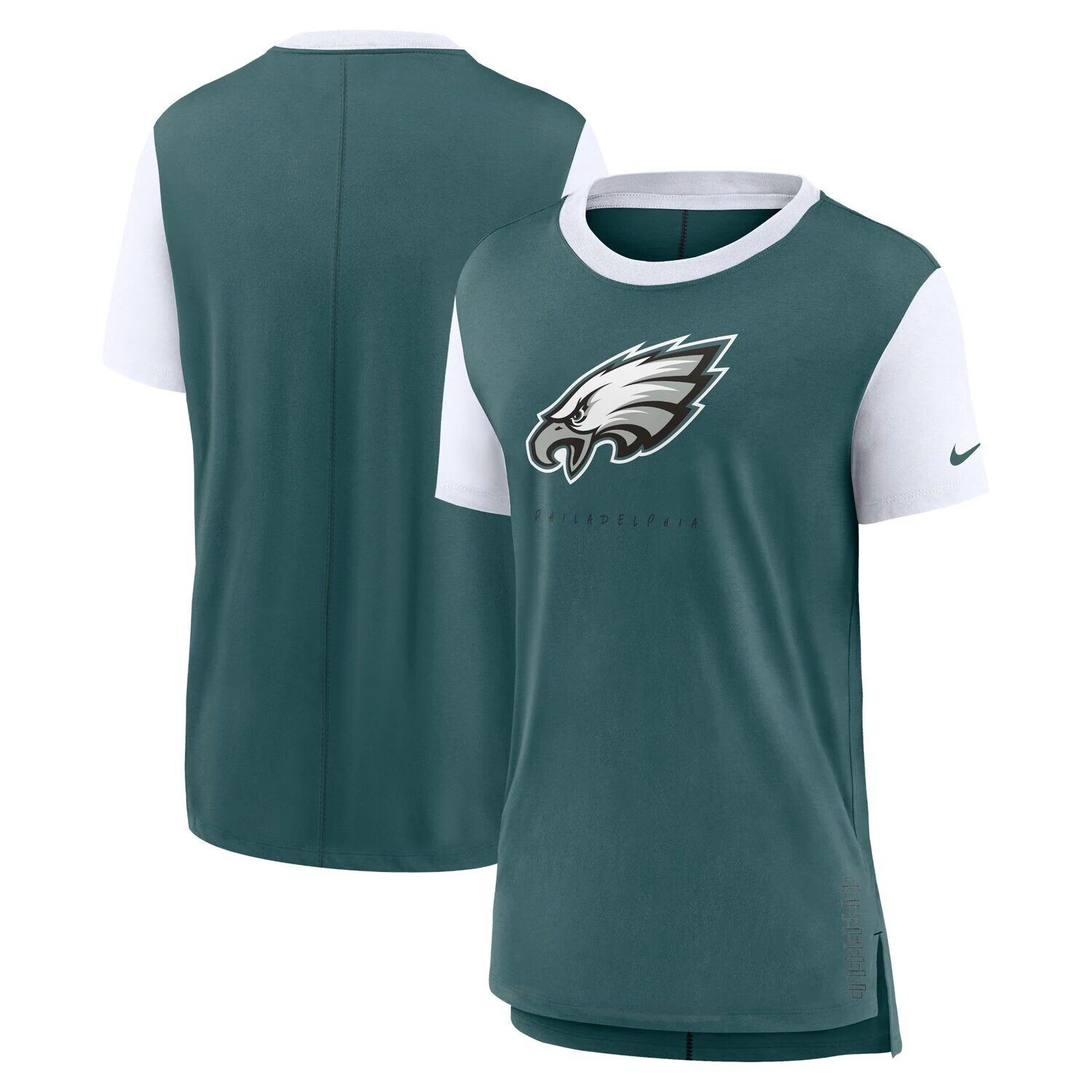

Женская футболка Nike Midnight Green Philadelphia Eagles Team Nike