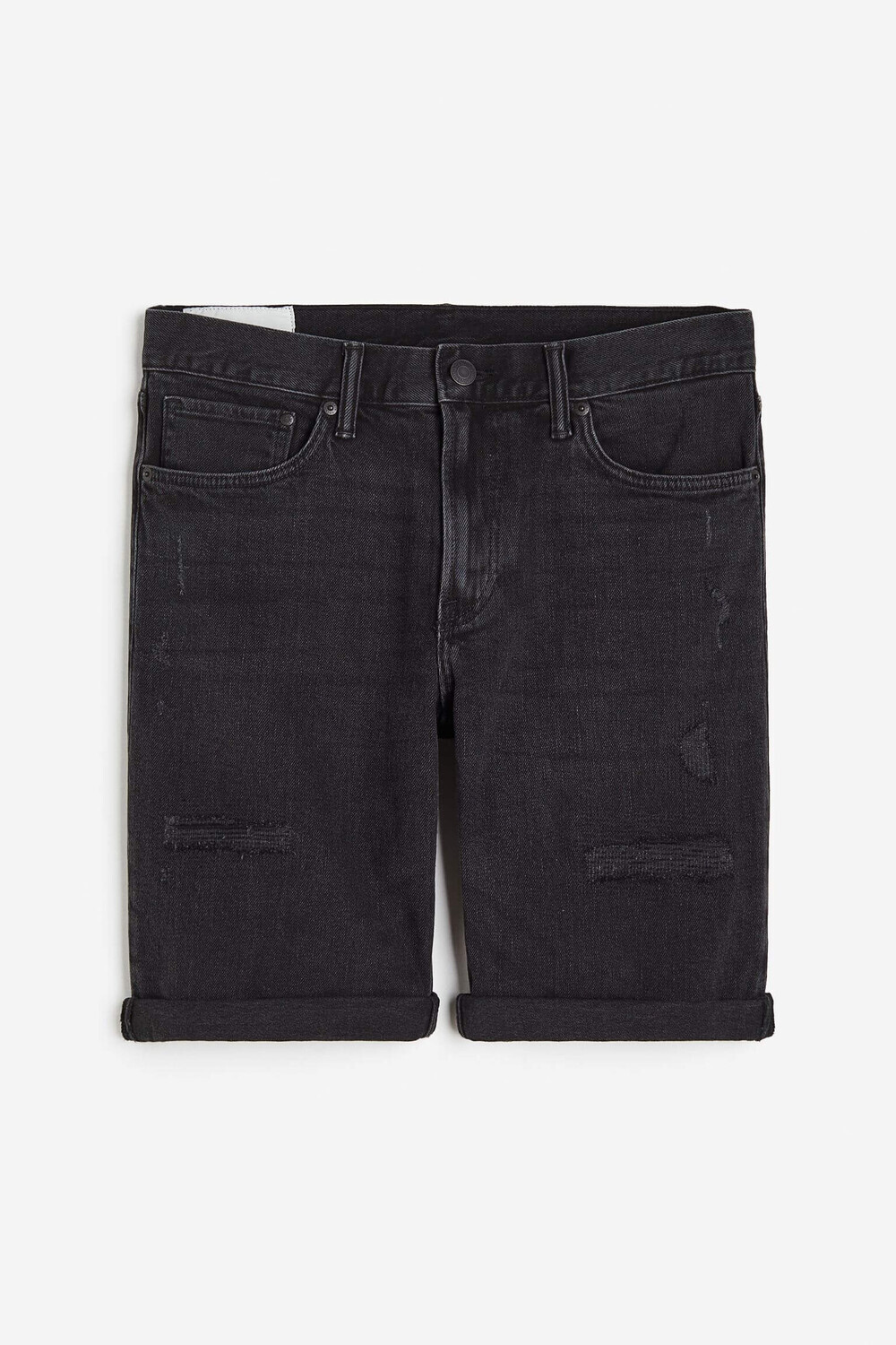 

Обычные джинсовые шорты H&M, черный