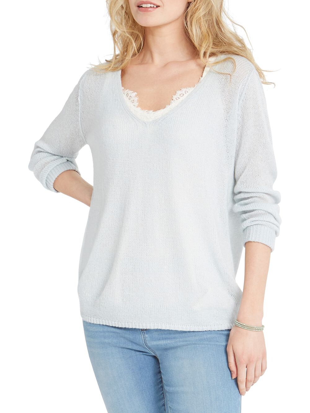 

Миниатюрный свитер Keep It Light NIC+ZOE, Petites