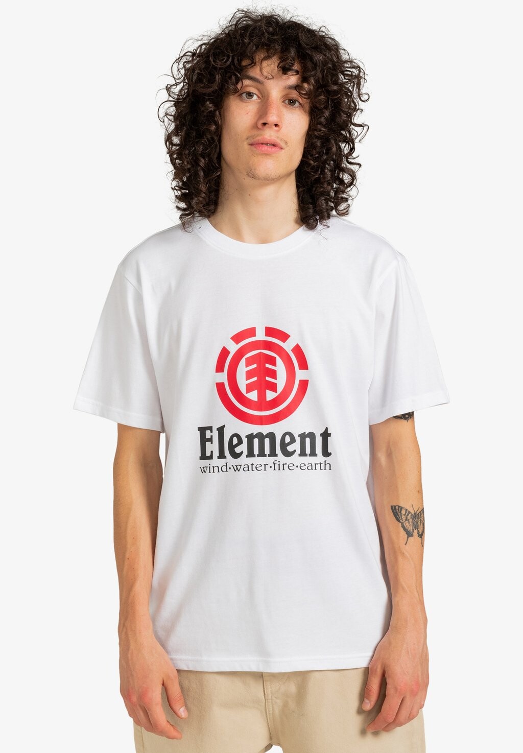 

Футболка с принтом Element, молочный