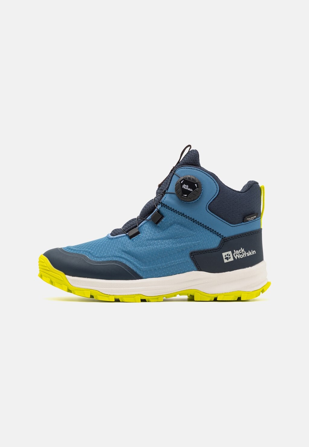 Кроссовки CYROX TEXAPORE DIAL MID UNISEX Jack Wolfskin, цвет elemental blue ботинки для прогулки jack wolfskin kid s cyrox texapore mid цвет elemental blue