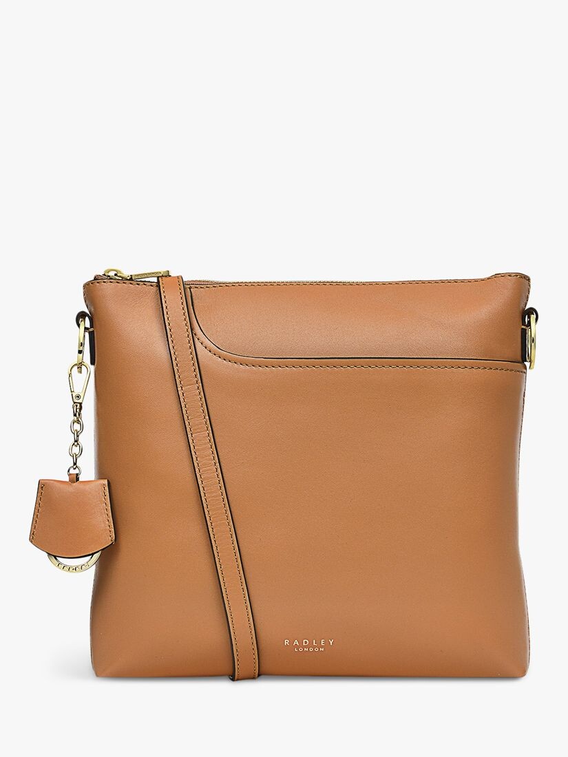

Кожаная сумка через плечо Radley Pockets 2.0, средний размер, ириска