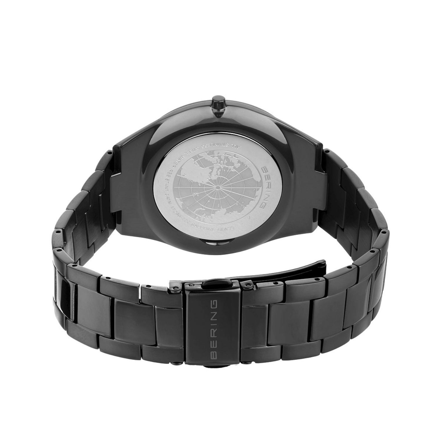 Мужские ультратонкие часы-браслет из матовой нержавеющей стали BERING napapijri bering 3